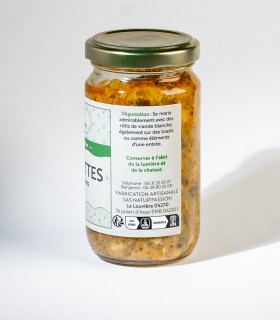 Tartinade courgette/pignon/tandori