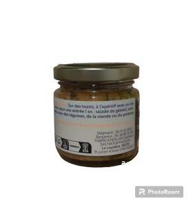 Tartinade : Carottes aux châtaignes et miel 85 grs